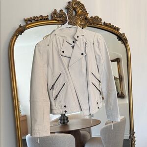 White Leather Jacket